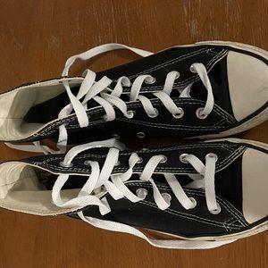 Black converse high tops